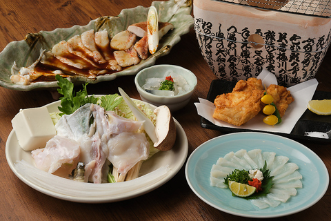 活ふぐ料理 ふくふくのお料理